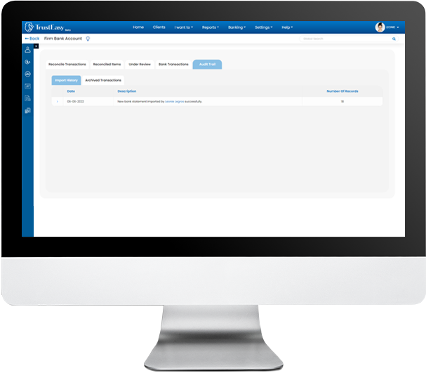 Audit Trail Accounting Software TrustEasy